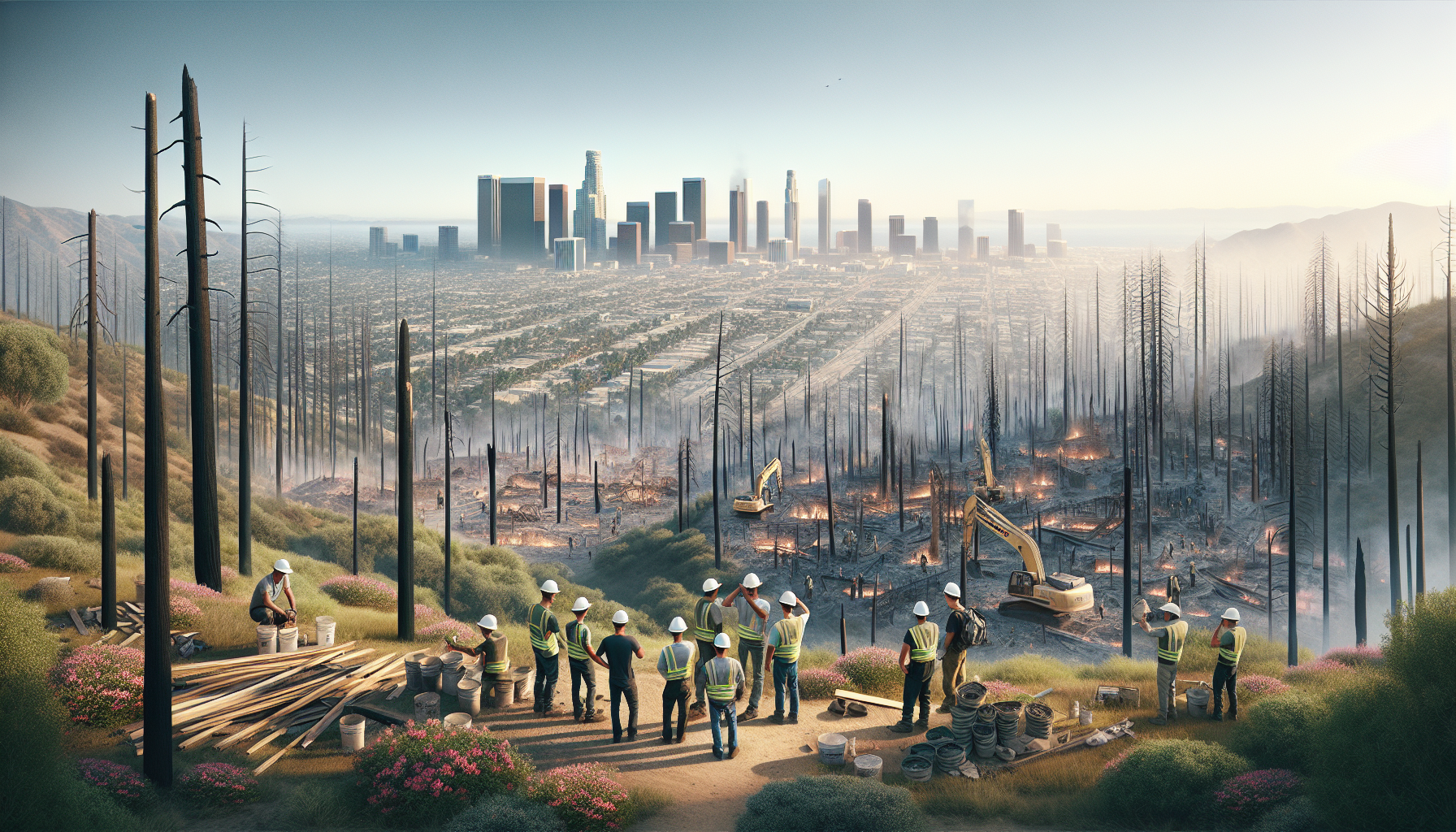 Metsäpalot - Los Angelesin palojen jälkeen: Uudelleenrakennuksen haasteet ja toipumisen tie