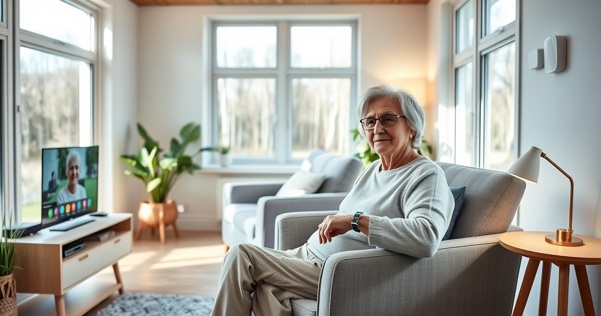 Älykoti senioreille 2026: Näin älyteknologia tukee turvallista kotona asumista