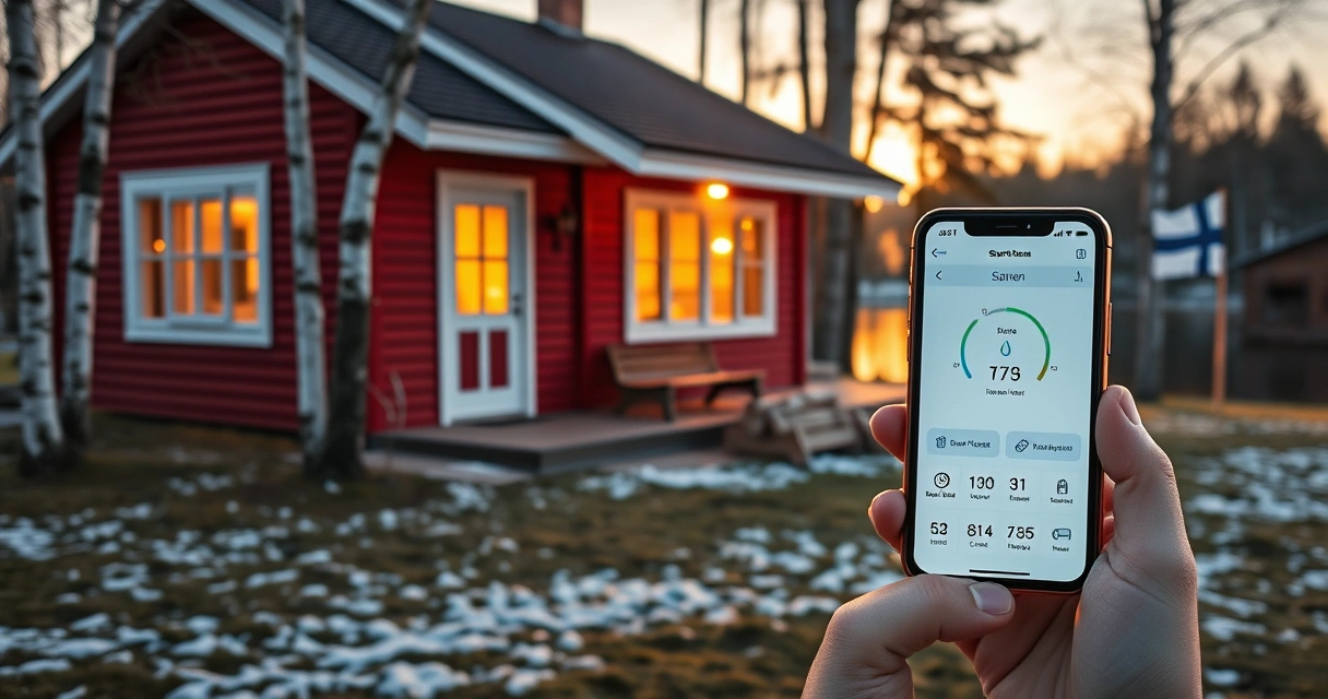 Älymökki 2026: Etävalvonta ja energiaäly mullistavat mökkikauden