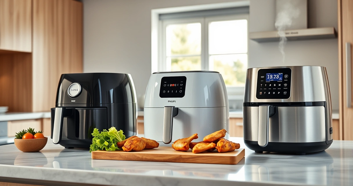 Airfryer vertailu 2026: Parhaat kuumailmakeittimet kotiin