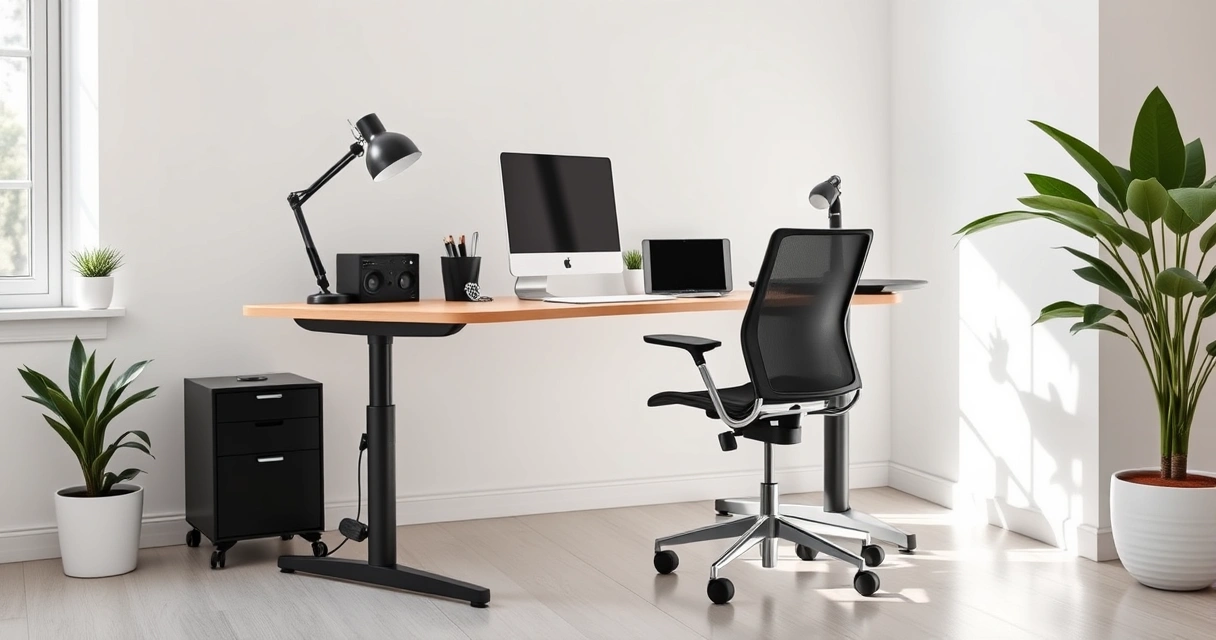 Ergonomia työhuoneessa: Näin luot terveellisen työpisteen