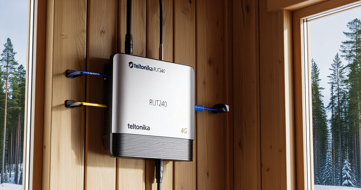 Teltonika RUT240 arvostelu: Luotettava 4G-reititin mökin etävalvontaan